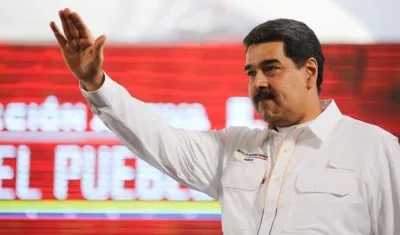El Presidente de Venezuela, Nicolás Maduro.