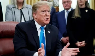 Donald Trump, presidente de Estados Unidos. 