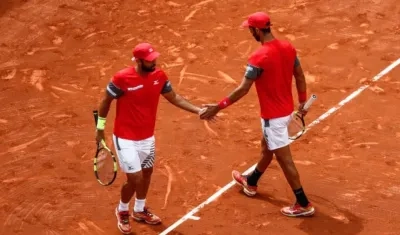 Juan Sebastián Cabal y Robert Farah. 