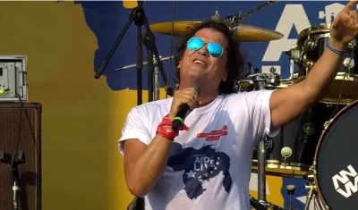 El cantante Carlos Vives.