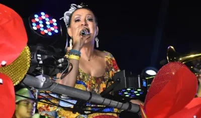 Milly Quezada, cantante invitada a La Guacherna.