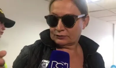 Gisele Jaller Jabbour, más conocida como la 'Mona Jaller', fue capturada en Bogotá.