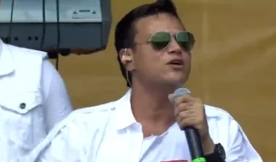 El cantante Silvestre Dangond.