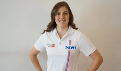 La colombiana Tatiana Calderón.