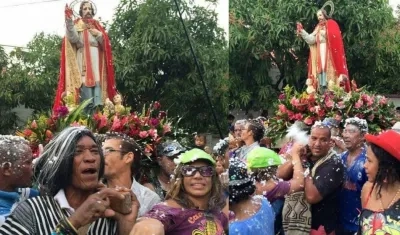  La procesión de San Agatón, un sábado de Carnaval, entre religiosa y pagana.