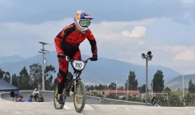 Mariana Pajón, la mejor piloto de BMX del mundo. 