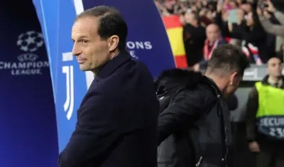Massimiliano Allegri, técnico de la Juventus. 