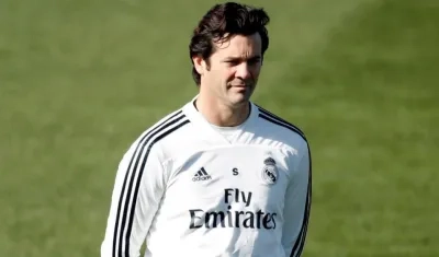 Santiago Solari, entrenador del Real Madrid. 