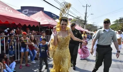 La Reina del Carnaval, Carolina Segebre.