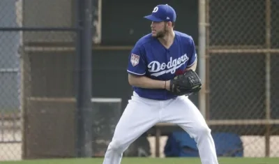 Clayton Kershaw, lanzador de los Dodgers. 