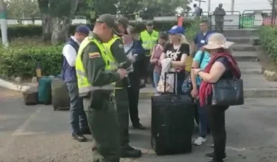 Los cónsules colombianos.