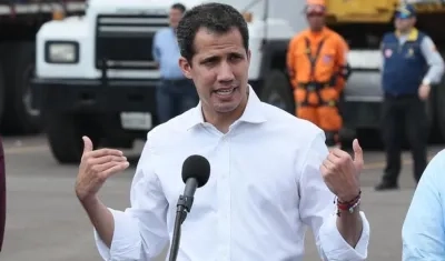 Juan Guaidó. 