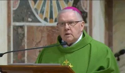 El presidente de la Conferencia Episcopal australiana, Mark Benedict Coleridge.