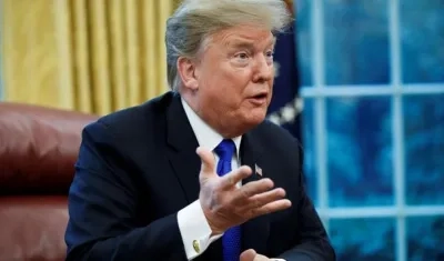 Donald Trump, presidente de Estados Unidos. 