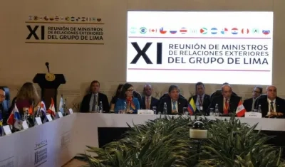 Reunión del Grupo de Lima.