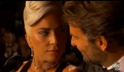 Lady Gaga y Bradley Cooper.