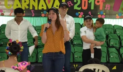 La primera dama del Distrito, Katia Nule.