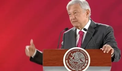 El presidente de México, Andrés Manuel López Obrador.