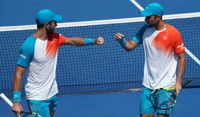  Juan Sebastián Cabal y Robert Farah.