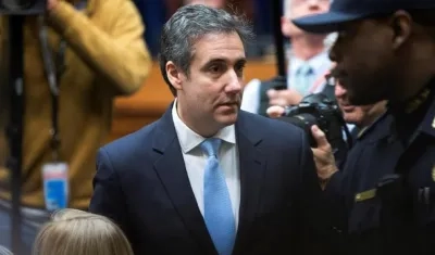 El exabogado de Trump, Michael Cohen. 