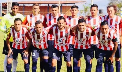 Escuadra del Junior de Managua. 