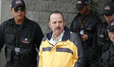Luis Alberto Gil, exsenador capturado por la Fiscalía.