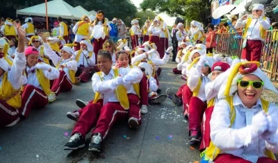 Comparsa de ‘Las Marimondas de la CUC’.