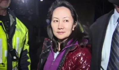 Meng Wanzhou, hija del fundador de Huawei.