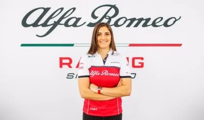 Tatiana Calderón, piloto colombiana. 