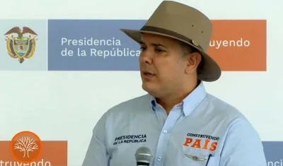 Iván Duque, Presidente de Colombia.