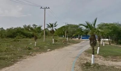 Imagen para ilustrar la nota que hace referencia al lugar donde fue hallado el motociclista muerto.