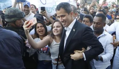 Juan Guaidó.