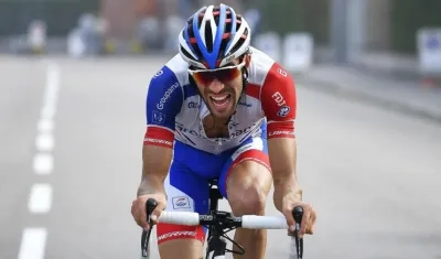 Thibaut Pinot, ciclista francés. 