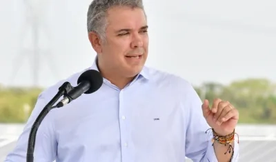 El Presidente de la República, Iván Duque.