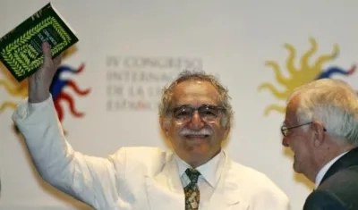 El nobel de Literatura Gabriel García Márquez.