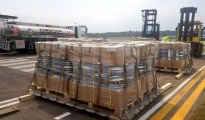 Ayuda humanitaria procedente en EE.UU.