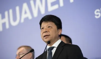 El presidente rotativo de Huawei, Guo Ping.