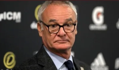 Claudio Ranieri, técnico italiano. 