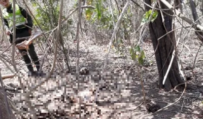 Las autoridades no se ponen de acuerdo a qué jurisdicción pertenece el cuerpo hallado en descomposición entre Tubará y Puerto Colombia.