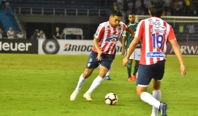 Teófilo Gutiérrez, delantero de Junior. 