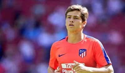 Andrés Solano, lateral izquierdo del Atlético de Madrid. 