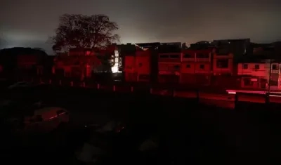 Las calles en Venezuela, en la madrugada de este domingo.