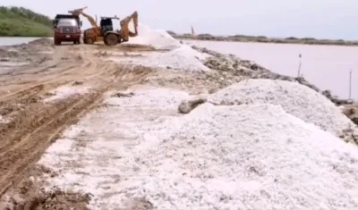 A partir de mañana reiniciará la extracción de sal.