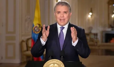 Iván Duque, Presidente de Colombia.