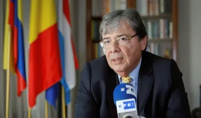 Carlos Holmes Trujillo, canciller colombiano.