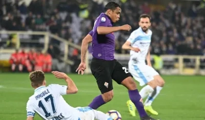 Luis Fernando Muriel, jugador de la Fiorentina. 