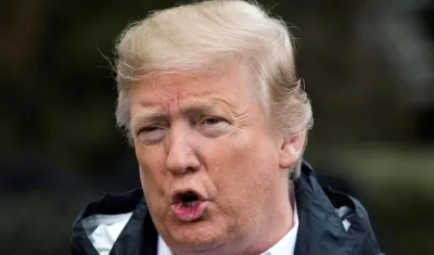 Donald Trump, presidente de Estados Unidos. 