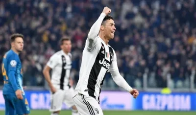 Cristiano Ronaldo, delantero portugués, de la Juventus.  
