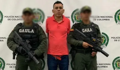 Dency Jesús Escorcia Rojas, alias 'Visaje, de 'Los costeños'.