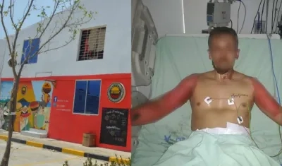 Javier Alejandro Ortiz Culma se mantiene en la UCI del Hospital Julio Méndez Barreneche.